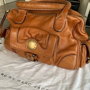 MARC by Marc Jacobs tan leather doctors bag